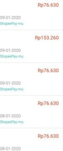 contoh payout (PO)