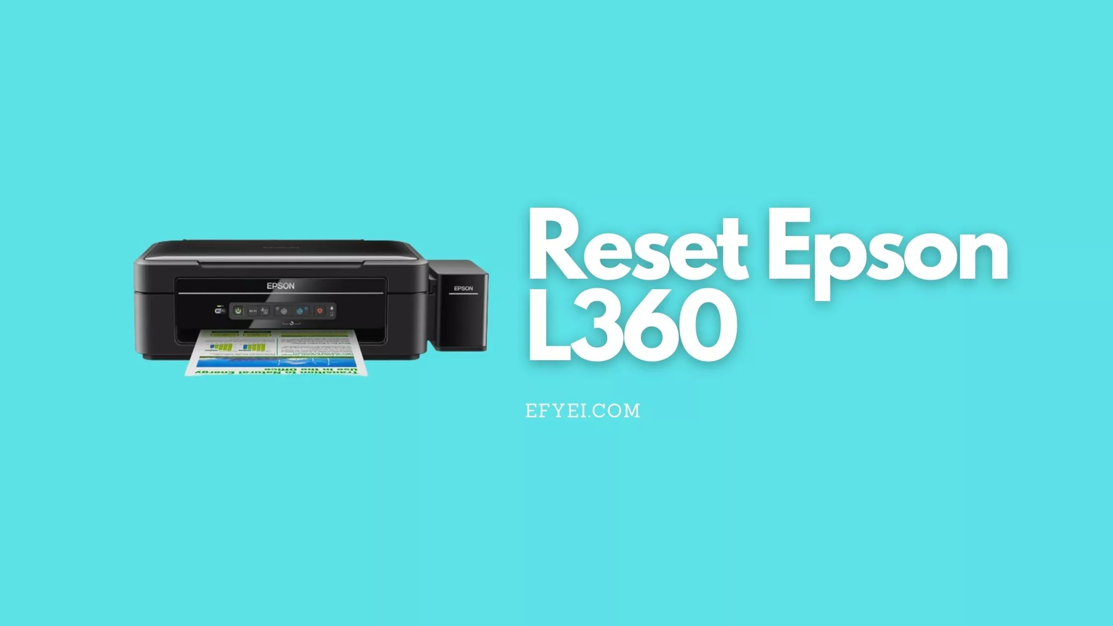 reset Epson L360