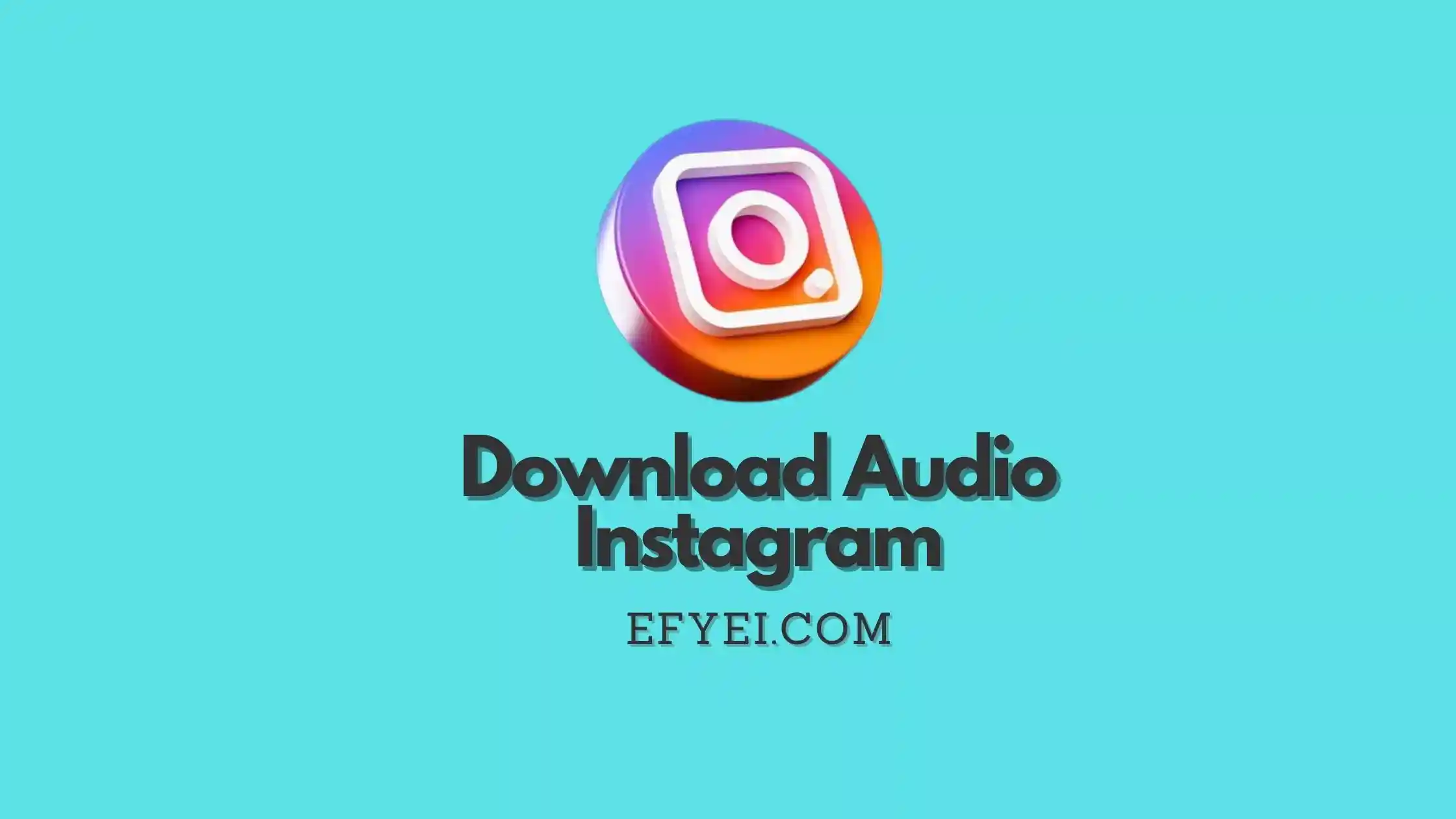 Download Audio Instagram