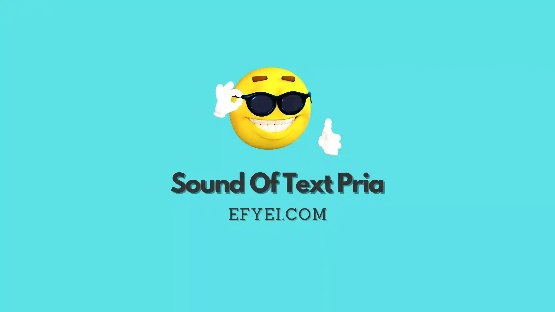 Sound Of Text Pria