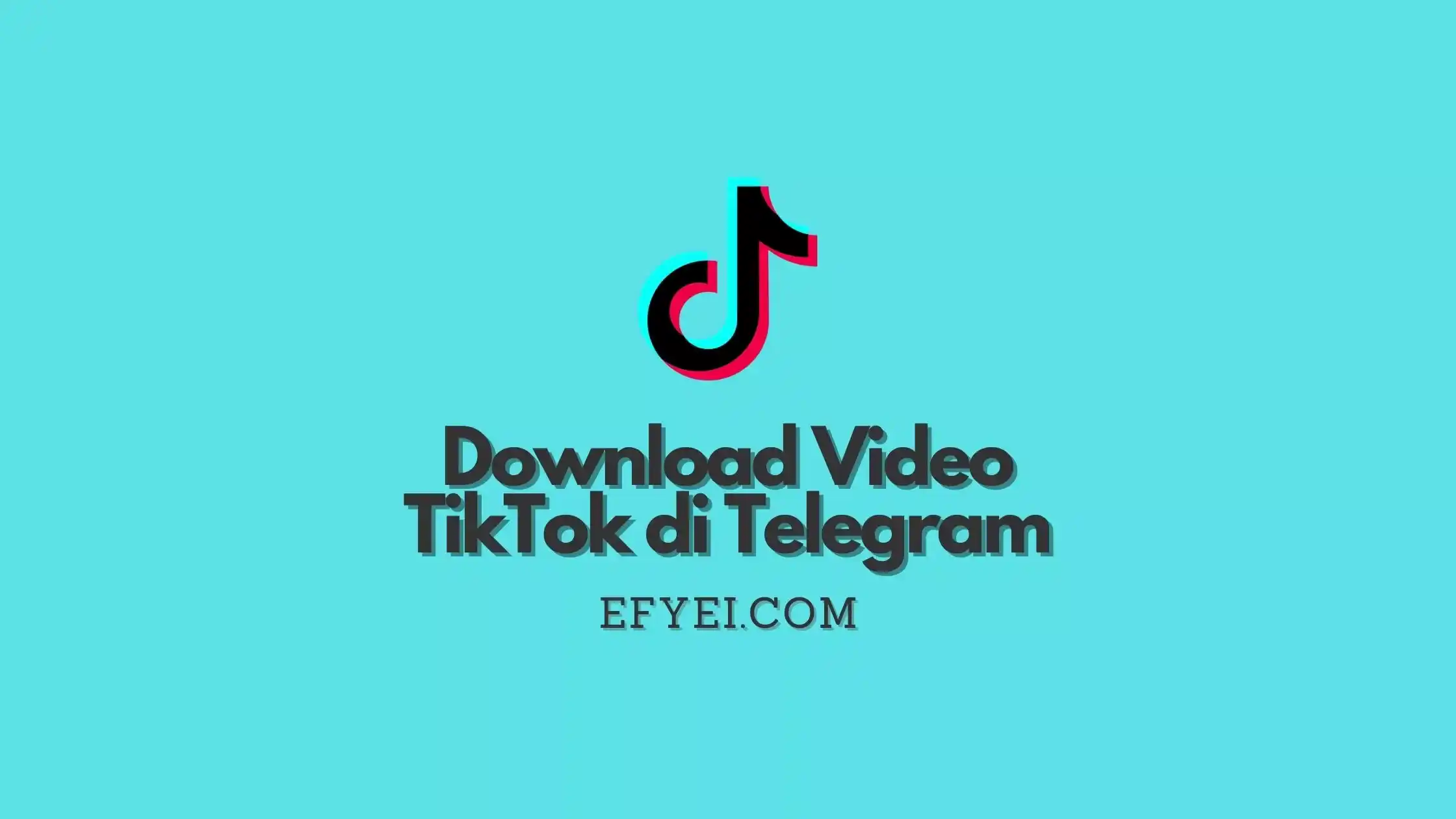 download video TikTok di Telegram