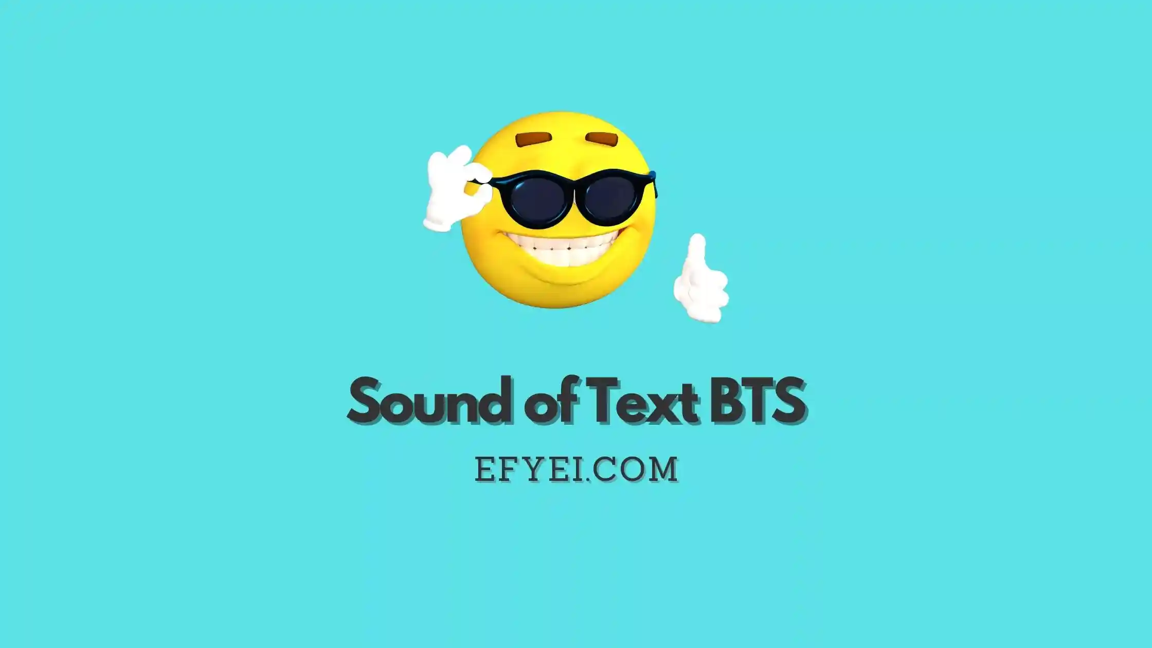 Sound of Text BTS
