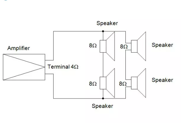 Menyambungkan 3 Speaker Paralel