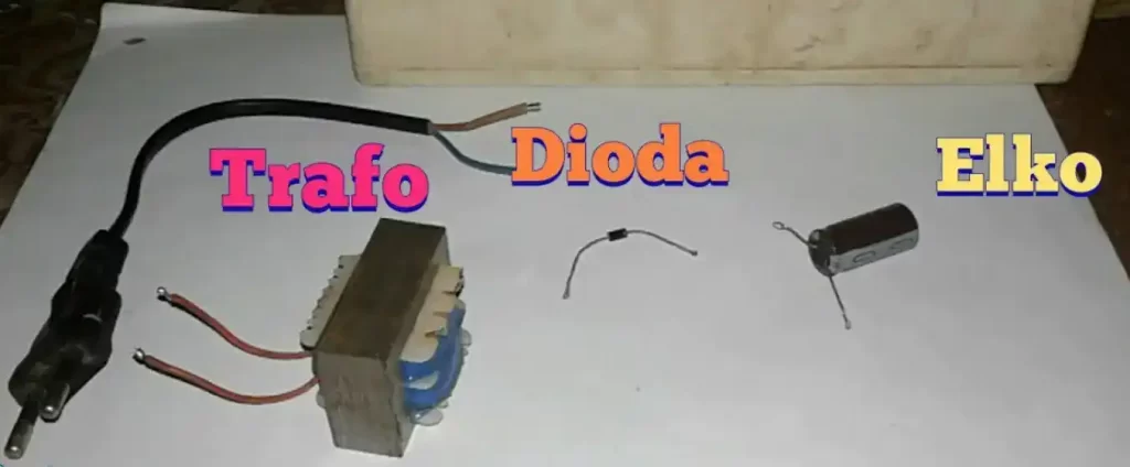 Cara Memasang Dioda dan Elco pada Trafo
