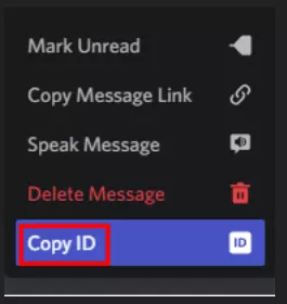 Copy ID Discord